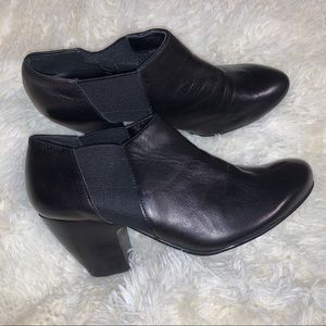 Womens black booties